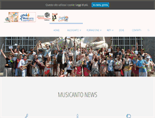 Tablet Screenshot of musicanto.org